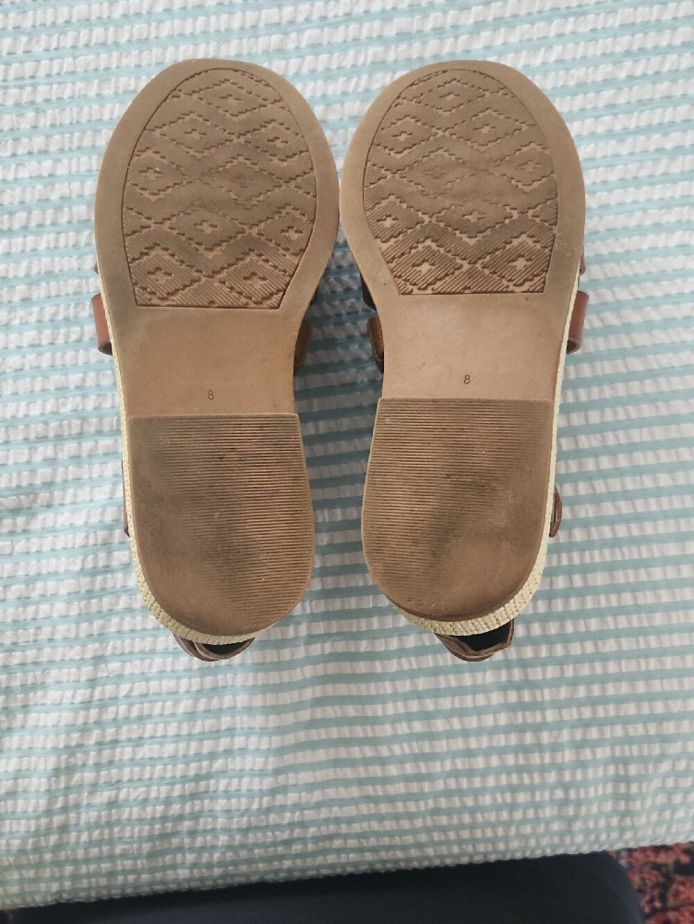 Zodiac Tan Sandal with Ankle Strap - Picture 4 of 10